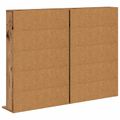 vidaXL CD Skrinka 2 ks Staré drevo 65 x 23,5 x 97,5 cm
