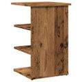 vidaXL Komoda staré drevo 35x35x55 cm kompozitné drevo