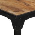 vidaXL Barový stôl 60x55x107 cm masívne surové mangovníkové drevo