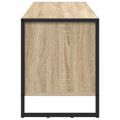 vidaXL Skriňa na topánky 100 x 35 x 44 cm Kompozitné drevo Sonoma