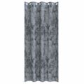vidaXL Sametové závesy 2 ks Strieborná šedá 225 x 140 cm Zamat