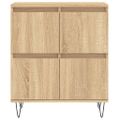 vidaXL Komoda dub sonoma 60x35x70 cm spracované drevo