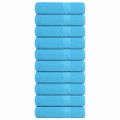 vidaXL Osušky do kúpeľne FROGN 10 ks tyrkysové 100x150 cm 360 g/m²