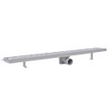 vidaXL Rovný sprchový odtok s líniami 2 ks 930x140 mm nehrdzavejúca oceľ