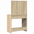 vidaXL Toaletný stolík Sonoma dub 78,5 x 41 x 135 cm Kompozitné drevo