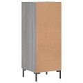 vidaXL Komoda sivý dub sonoma 34,5x34x90 cm spracované drevo