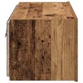 vidaXL TV nástenná skriňa 80 x 35 x 31 cm Staré drevo Kompozitné drevo