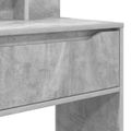 vidaXL Toaletné stolíky do spálne Betónová šedá 80 x 39,6 x 135 cm