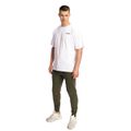 Tričko Oversized Limitless White - GymBeam, veľkosť L