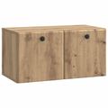 vidaXL Nástenná TV skrinka 59,5 x 31 x 30 cm Dub artisan