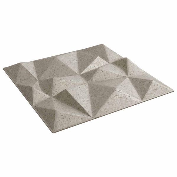 vidaXL Nástenné panely 12 pcs Diamond Beton 50 x 50 cm XPS Pena