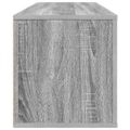 vidaXL Botník sivý dub sonoma 100x35x38 cm spracované drevo