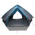vidaXL Teepee stan pre 10 osôb 10 osoba Modrá a šedá