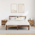 vidaXL Nočný stolík 2 ks Staré drevo 40 x 35 x 47,5 cm