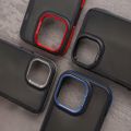 Puzdro Crystal Black pre Samsung Galaxy S25 Plus modré
