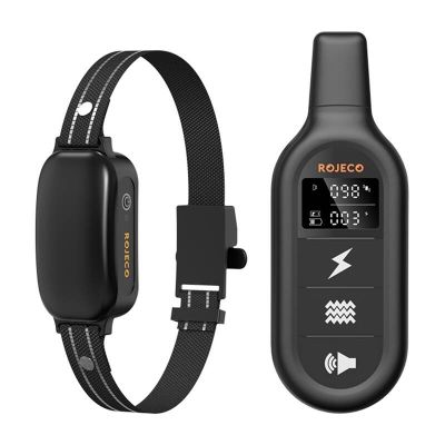 Elektrický obojok proti štekaniu Rojeco 1000M PD521 (čierny)