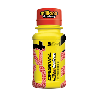 C4 Original PWO Shot - Cellucor, millions strawberry