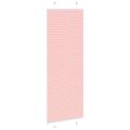 vidaXL Plisovaná roleta ružová 80x200 cm šírka látky 79,4 cm polyester