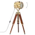 vidaXL Lampa na statíve, mangový masív 69 cm