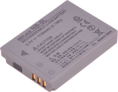 Batéria T6 Power pre Canon NB-5L, 1100mAh, 4,1Wh