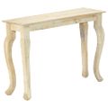 vidaXL Konzolový stolík 110x35x77 cm masívne mangové drevo