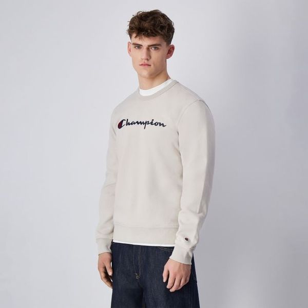 Mikina Crewneck Grey - Champion, veľkosť L, veľkosť oblečenia L
