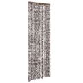 vidaXL Záves proti hmyzu hnedý a biely 56x200 cm ženilka