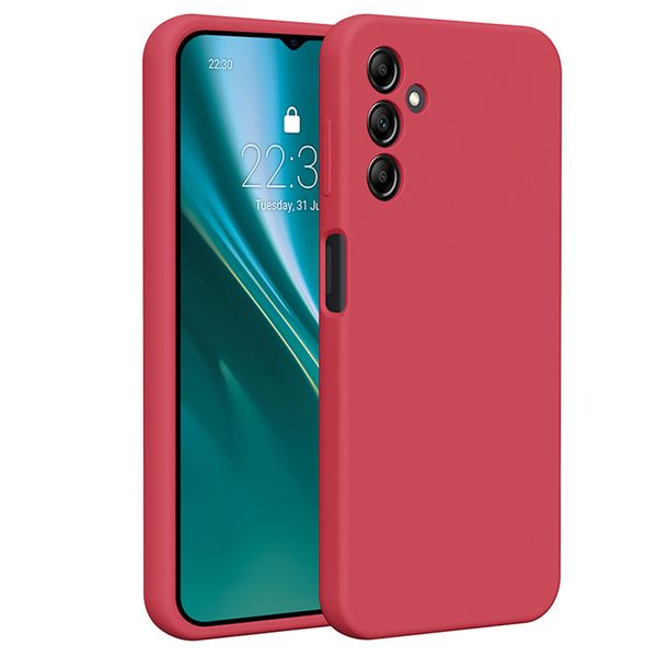 Etteri silikónové puzdro pre Samsung Galaxy A14 malinová