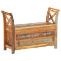vidaXL Lavička do chodby 103x33x72 cm, recyklovaný masív