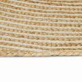 vidaXL Koberec do oblasti Biela 80 x 250 cm Juta