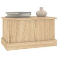 vidaXL Úložný box, dub sonoma, 50x30x28 cm, technické drevo