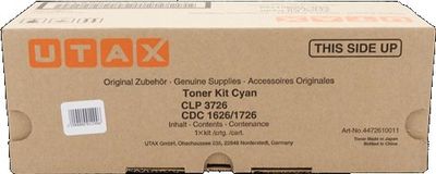 toner UTAX CD C1626/C1726/C5526/C5626, TA DC C2626/C2726/C6626 cyan