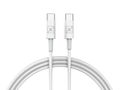 Nabíjačka do auta mx kappa 18W pd+qc, usb-a+c+ c/c kábel 20W pd, biela