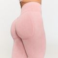 Dámske bezšvové legíny Fierce Baby Pink - GymBeam, veľkosť L