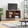 vidaXL TV skrinka, hnedý dub 69,5x30x50 cm, kompozitné drevo