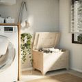 vidaXL Úložný box s vekom RANA 80x49x54 cm borovicový masív