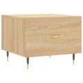 vidaXL Konferenčné stolíky 2 ks dub sonoma 50x50x40cm kompozitné drevo