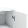 vidaXL Komody 3 ks biele 60x31x84 cm kompozitné drevo