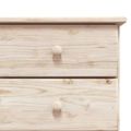 vidaXL Komoda ALTA 112x35x73 cm borovicový masív