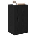vidaXL Servírovacia skriňa Čierny dub 40 x 33 x 70 cm Kompozitné drevo
