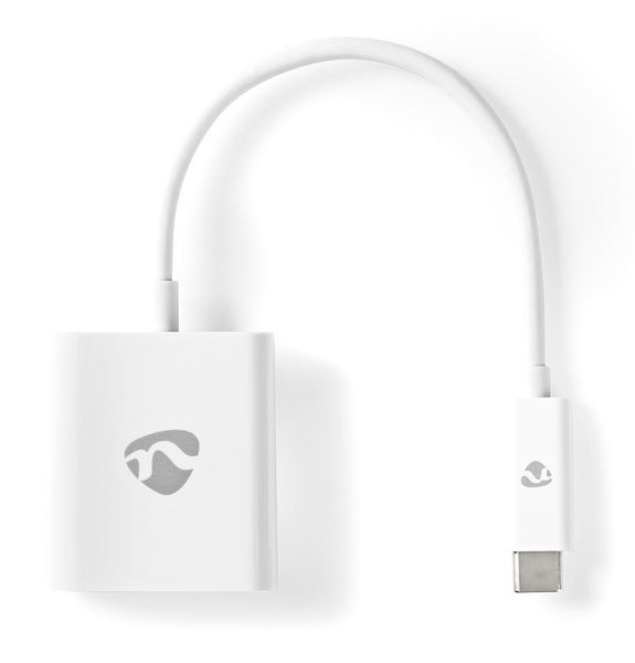 NEDIS redukčný kábel s adaptérom/ USB-C zástrčka – HDMI zásuvka/ biela/ blistr/ 20cm Redukcia, s adaptérom, zástrčka USB typ C, zásuvka HDMI, 20cm, blistr, biela