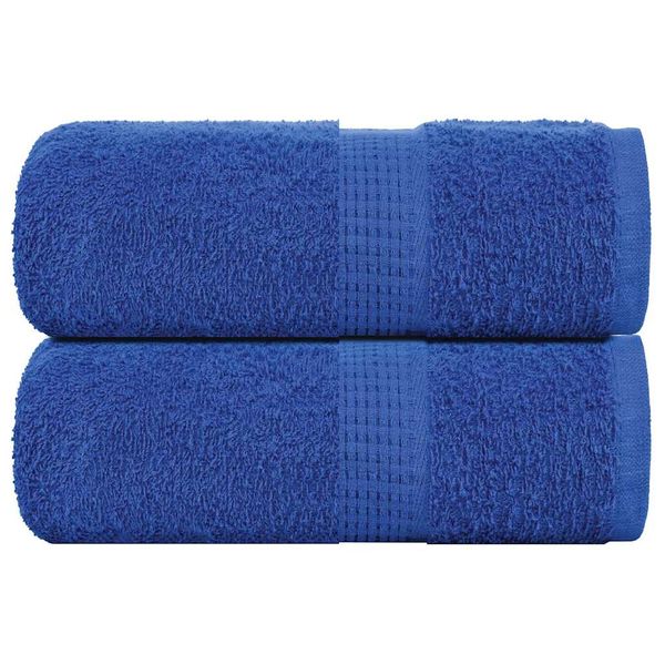 vidaXL Uteráky pre hostí FROGN 2 ks modré 30x50 cm 360 g/m²
