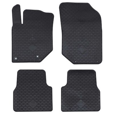 vidaXL Autokoberec 4 pcs vhodné pre C4 2021- Guma