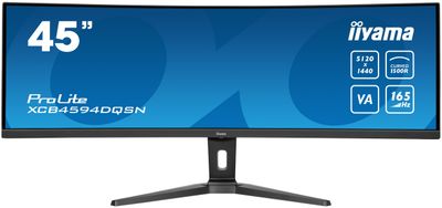 iiyama ProLite/XCB4594DQSN-B1/44,5''/VA/5120x1440/165Hz/0,8ms/Black/3R