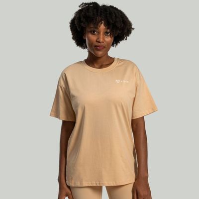 Dámske tričko Lunar Oversized Sandshell - STRIX, veľkosť L, veľkosť oblečenia L
