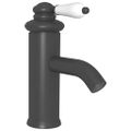 vidaXL Kúpelňová vodovodná batéria sivá 130x180 mm