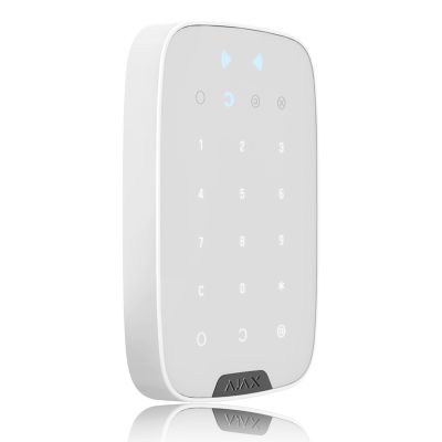 Ajax KeyPad Plus, biela