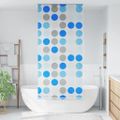 vidaXL Sprchová roleta, 80x240 cm, kruhový vzor