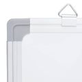 vidaXL Magnetická biela tabuľa skladacia 150x100x1,7 cm hliník