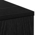 vidaXL Stôl Čierny dub 100 x 40 x 75 cm Kompozitné drevo